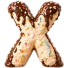Sticker 🍧 Ice Cream Font ➜ @OrderEmoji
