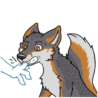 Telegram stiker 😼 IndigoFox