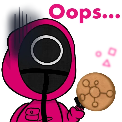 Telegram sticker 😦 Squid Game @stickersb2b