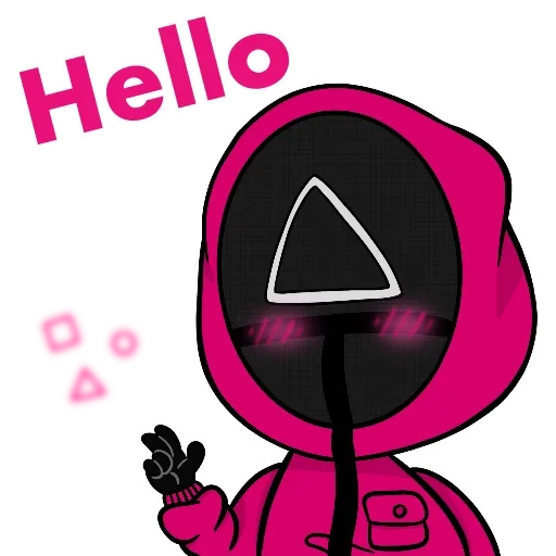Telegram sticker 👋 Squid Game @stickersb2b