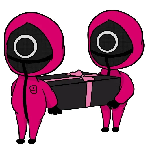 Telegram sticker ☠ Squid Game @stickersb2b