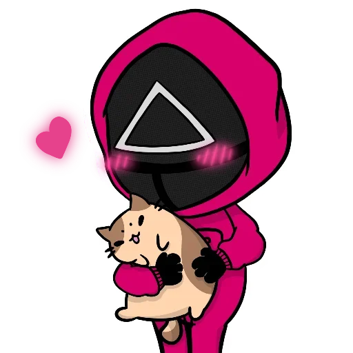 Telegram sticker ❤ Squid Game @stickersb2b