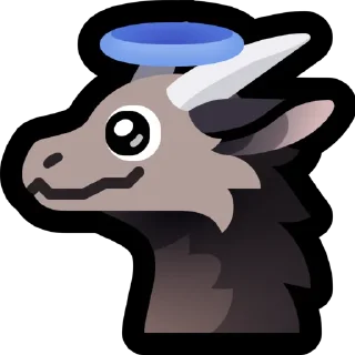 Telegram stiker 😇 drgn