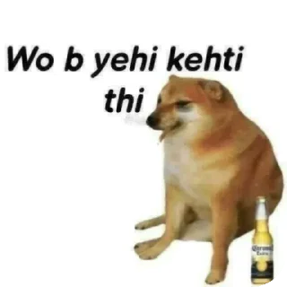 Telegram sticker 🐶 DOGESH BHAII💞☠️ @ll_MY_CORE_ll