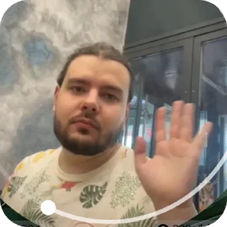 Telegram sticker 👋 Мш пропили хату