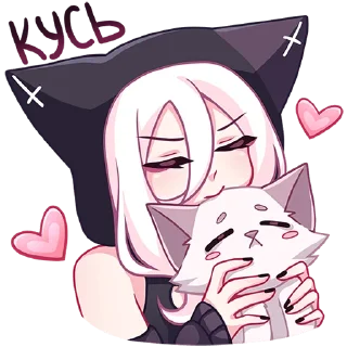 Video sticker 😝 КатШи; больше стикеров:@wkwkwal