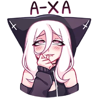 Telegram sticker 🤫 КатШи; больше стикеров:@wkwkwal