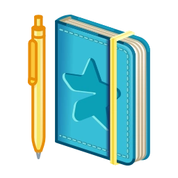 Telegram sticker 🗒 Star Notepad | @Gift_Alerts