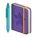 Video sticker 🗒 Star Notepad | @Gift_Alerts
