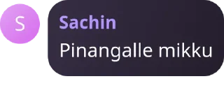 Telegram stiker 🌓 Mikkutty.!!