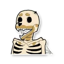 Telegram stiker 💀 Kas Dobe 2