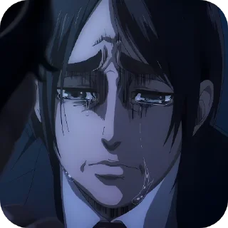 Telegram sticker 🥲 Attack on Titan @Rucodellllstick