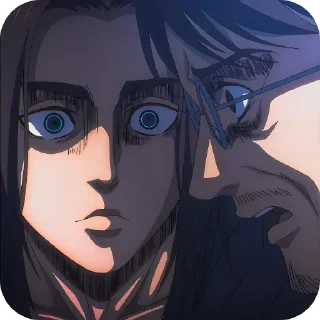 Telegram sticker 😳 Attack on Titan @Rucodellllstick