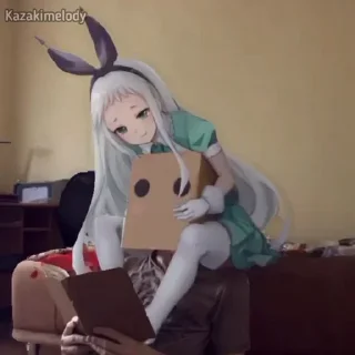 Video sticker 🦋 Anime irl @xvieravelyn @ecchistickers