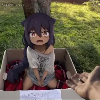 Video sticker 🦋 Anime irl @xvieravelyn @ecchistickers