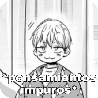 Telegram sticker 👄 ~twink love~ para geis 🦔🔥