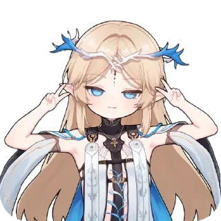 Telegram sticker ✌ Cartethia :: @fStikBot