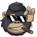 Telegram sticker 😎 DegenStocks