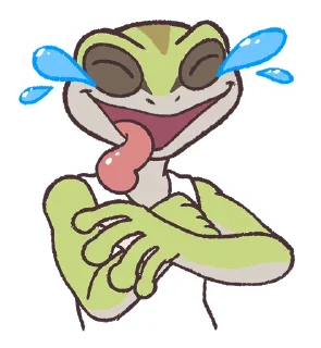 Телеграм стикер 😂 Tresbon & Trouble