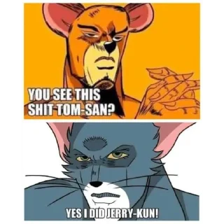 Telegram stiker 🤨 Stunning Sexist idk