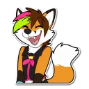 Telegram sticker 😄 Ice Foxx