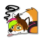 Telegram sticker 😵 Ice Foxx