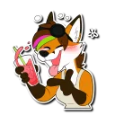 Video sticker 🍹 Ice Foxx