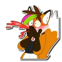 Telegram sticker 😳 Ice Foxx
