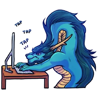 Telegram stiker ⌨️ Nimber_Stickerpack
