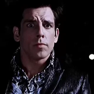 Telegram sticker 😐 Zoolander 🌝
