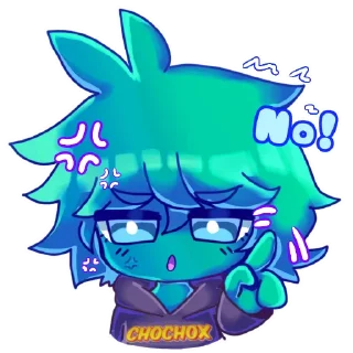Телеграм стикер 😉 ChoChoX Femboy