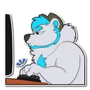 Telegram sticker 🖥 Bastian