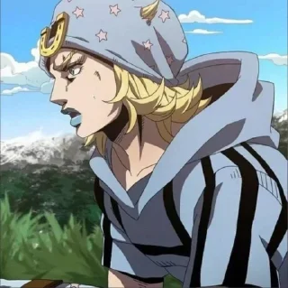 Telegram sticker 😨 Johnny Joestar :: @fStikBot