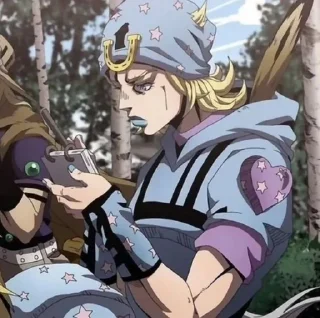 Telegram sticker ✍️ Johnny Joestar :: @fStikBot