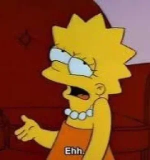 Telegram sticker 👍 Os Simpsons | @brazoeiro