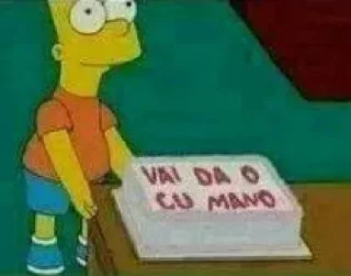 Telegram sticker 🖕 Os Simpsons | @brazoeiro