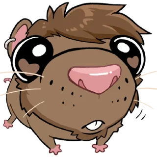 Telegram sticker 👀 Lil Adelio