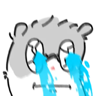 Telegram sticker ⭐ 크라잉 햄스비 @moe_sticker_bot