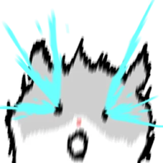 Telegram sticker ⭐ 크라잉 햄스비 @moe_sticker_bot