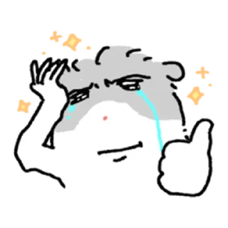 Video sticker ⭐ 크라잉 햄스비 @moe_sticker_bot