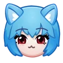 Video sticker 👅 Ayanami Rei (@ayanamirei_club)