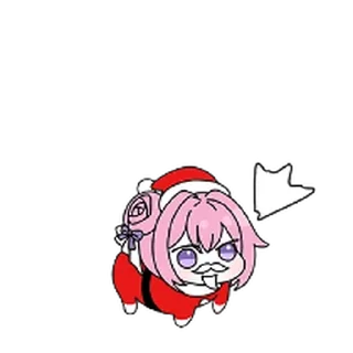 Telegram sticker ⭐ 도로롱의 메리크리스마스 @moe_sticker_bot