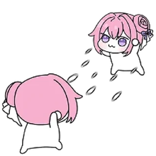 Telegram sticker ⭐ 도로롱의 메리크리스마스 @moe_sticker_bot