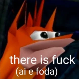 Sticker 🫠 Brasilinglish