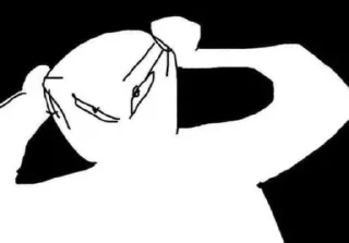 Telegram sticker 😔 я ненавижу холодец :: @fStikBot