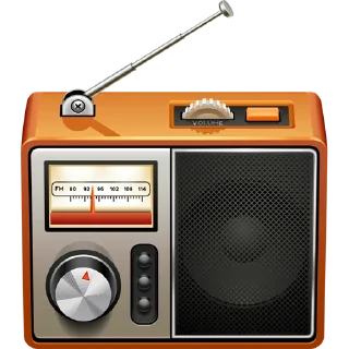Телеграм стикер 📻 Vintage Radio @PunjabiSticker