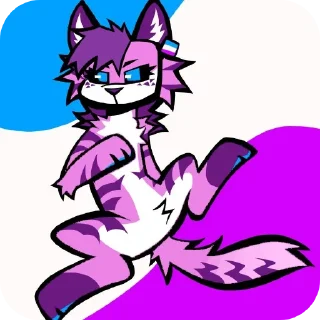 Telegram sticker 🩵 Paraphilia