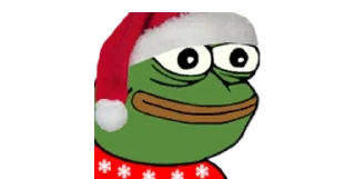 Telegram sticker 🎅 pepeJAM