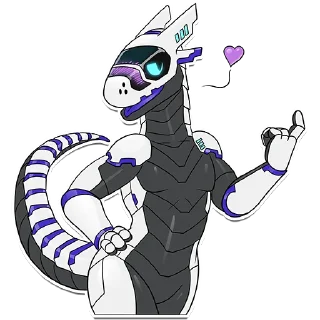 Telegram sticker 😘 Ceres the Synth