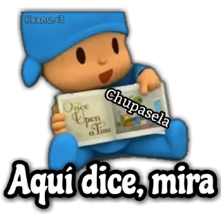 Telegram stiker 😈 Emme te dejó por llorón